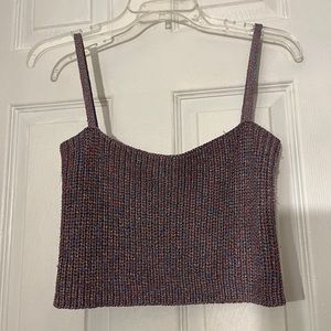 FashionNova glitter crop top